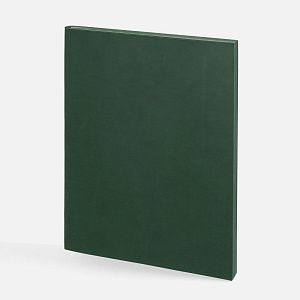 Ежедневник Flat Maxi, недатированный, зеленый, ver.2