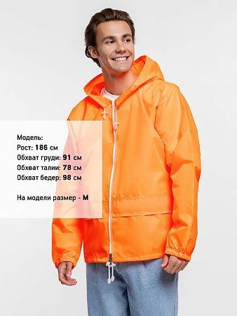Ветровка Kivach Promo, оранжевый неон, размер S