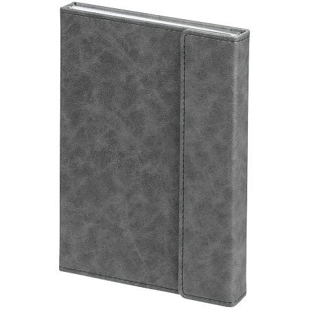 Ежедневник Flap на заказ, недатированный, серый