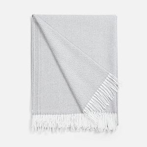 Плед «Гирвас», светло-серый