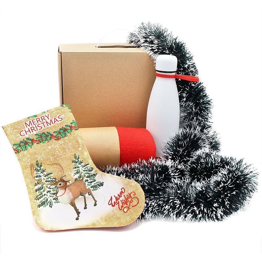 Подарочный набор Теплый вечер , красный