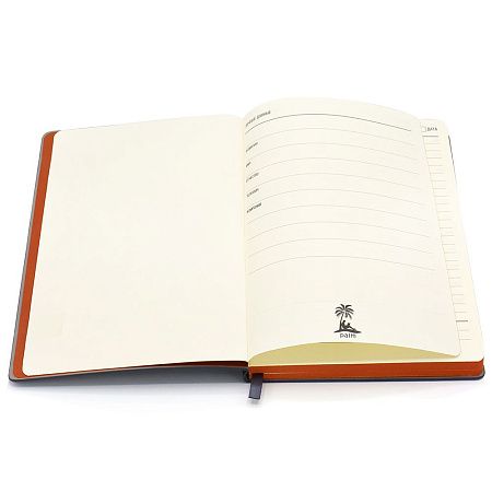 Ежедневник A5 недатированный Carisma в мягком переплёте, оранжевый