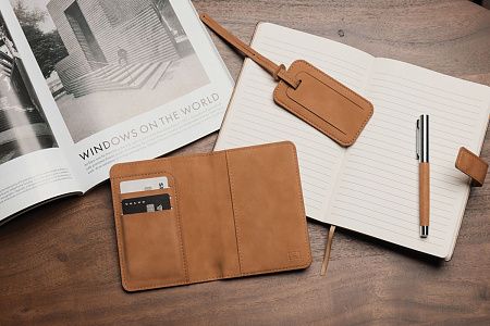 Бирка для багажа из композиционной кожи VINGA Bosler RCS