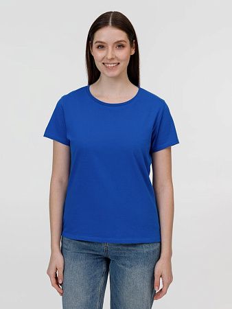 Футболка женская E150, ярко-синяя, размер XXL