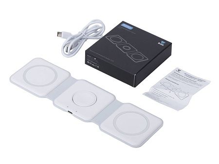 Беспроводное зарядное устройство 3-в-1 «Road», 15 Вт