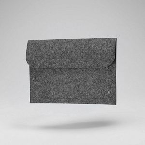 Универсальный чехол "Felt" для планшетов и ноутбуков до 14", цвет: серый