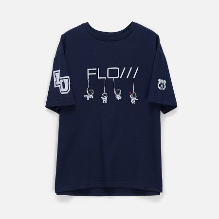 Футболка унисекс Durington, темно-синяя, размер 3XL/4XL