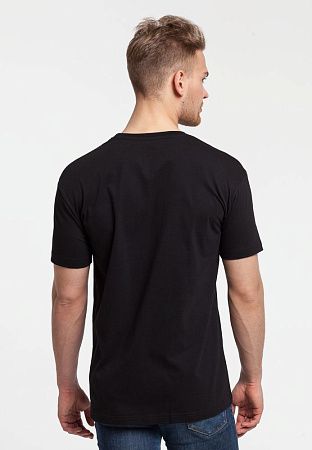 Футболка мужская «Ван-Пакман», черная, размер S