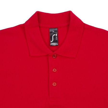 Рубашка поло мужская Spring 210, красная, размер 4XL