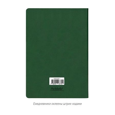 Ежедневник Latte NEW недатированный, зеленый/лимонный (без упаковки, без стикера)