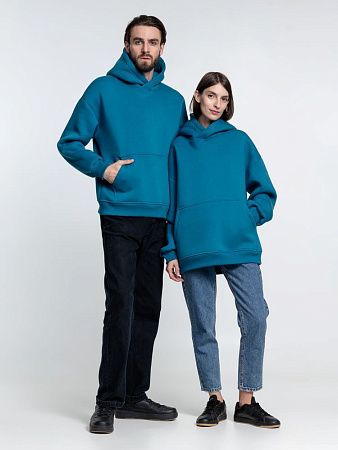 Худи Kulonga Oversize, бирюзовое, размер XL/2XL