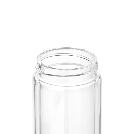 Бутылка стеклянная с двойными стенками Terso, синяя