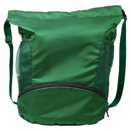 Рюкзак нейлоновый Trieste, зеленый, размер 42*45*16 см