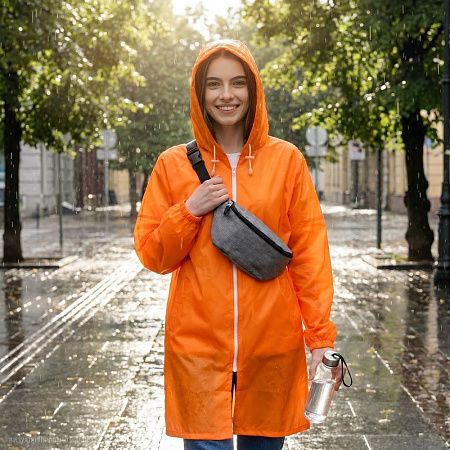 Дождевик Rainman Zip, белый, размер S