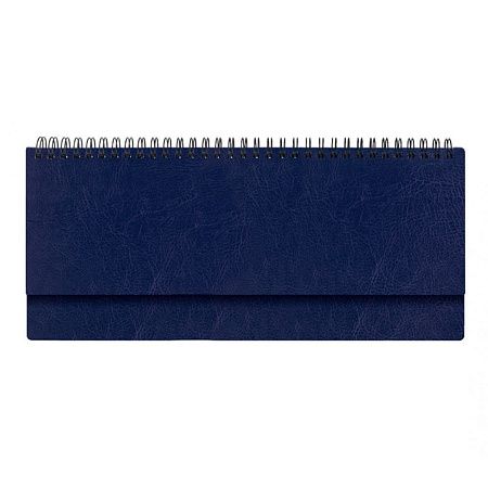 Планинг сборный Alfa Buffalo 325*130 мм с перфорацией, синий, недатированный, в твердой обложке