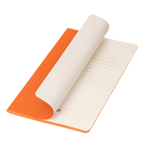 Блокнот Корса слим (Corsa slim), оранжевый