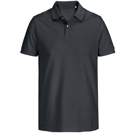 Рубашка поло унисекс Pacific, темно-серая (графит), размер M