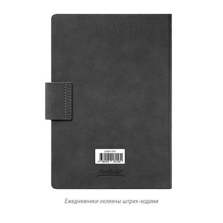Ежедневник Ritz недатированный, черный, твердая обложка