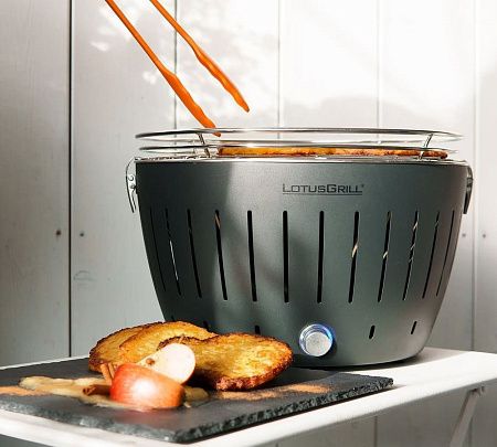 Угольный гриль Lotus Grill Classic, серый (антрацит)