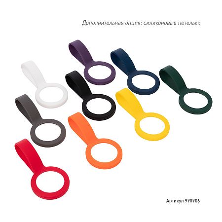 Термобутылка вакуумная герметичная Prima, синяя