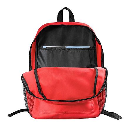 Рюкзак водостойкий "DISCO", красный, 41 x 30 x11 см, 100% полиэстер 600D