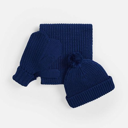 Варежки Nordkyn, темно-синие (кобальт), размер L/XL