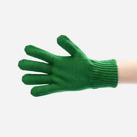 Перчатки Nobilis Mono, ярко-зеленые, размер S/M