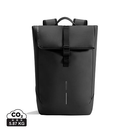 Антикражный водонепроницаемый рюкзак Urban Flap-Top, черный
