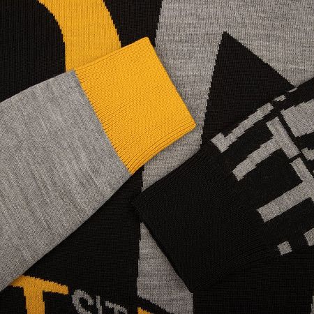 Свитер оверсайз на заказ Tricksy Net, полушерсть, размер L/XL