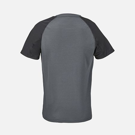 Футболка спортивная женская Vortex Women, черная с темно-серым, размер XL