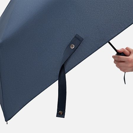 Зонт складной Filton, синий (с функцией Safety System)