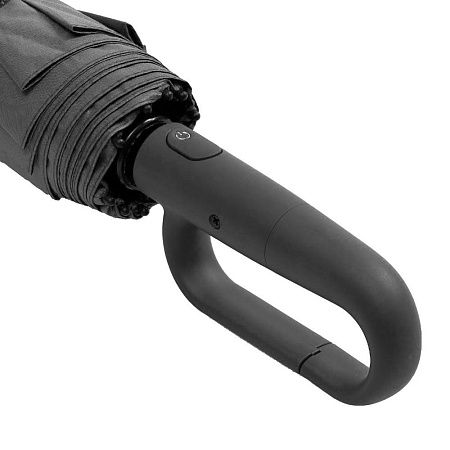 Зонт складной автоматический Forest Marseilles Bicolor, диаметр 117 см, 10 панелей, с UV защитой,  в подарочной коробке, серый