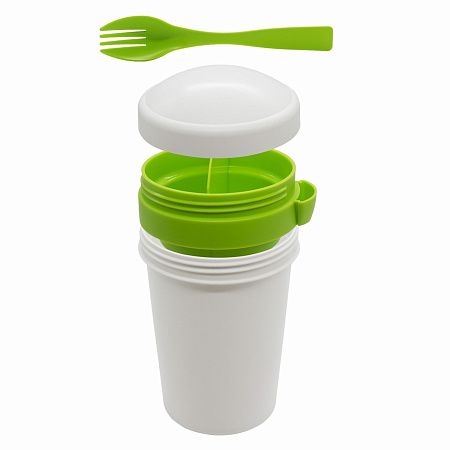 Ланч-бокс Veggie to go Green Line с вилкой
