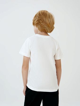 Футболка детская T-Bolka Kids, белая (теплый оттенок), размер 14 лет (154-164 см)