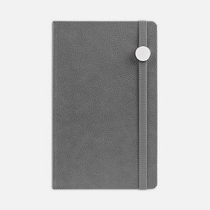 Ежедневник Nova Round, недатированный, серый