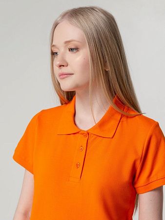 Рубашка поло женская Virma Lady, оранжевая, размер S