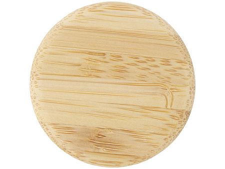 Стеклянная бутылка с бамбуковой крышкой «Lume», 500мл