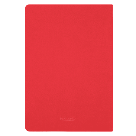 Ежедневник Latte soft touch недатированный, красный