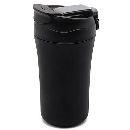 Термокружка с двойными стенками Molly, черная