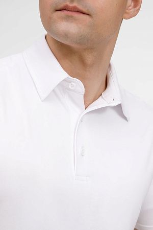 Рубашка поло унисекс Senti, белая, размер XL