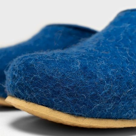 Домашние валенки Wild, синие (василек), размер 39
