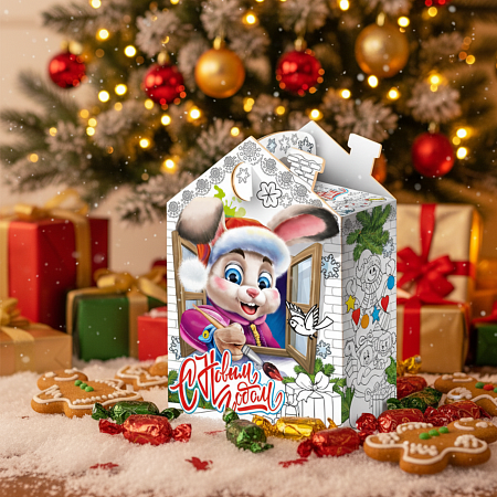 №4 ХУДОЖНИК 1000 грамм новогодний подарок классический