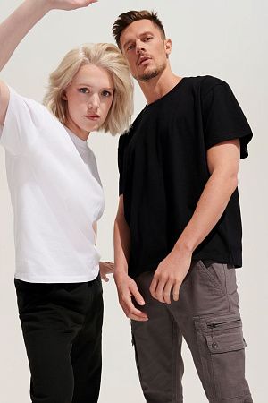 Футболка оверсайз унисекс Legacy, черная, размер XS