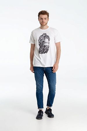 Футболка Tattoo, белая, размер S