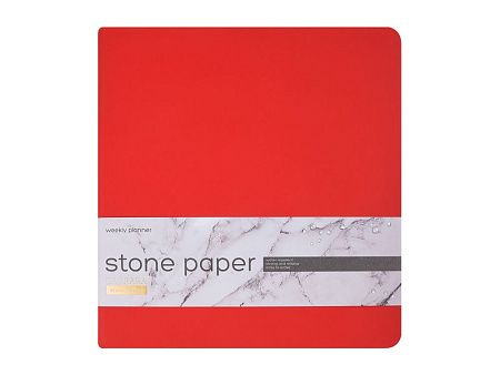 Еженедельник с каменной бумагой А5+ «Carrara»