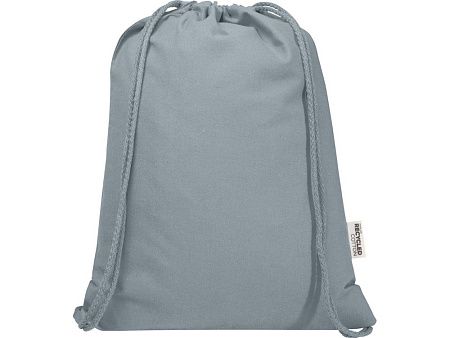 Рюкзак-мешок «Орегон Блэнд» из переработанного хлопка 140 г/м2