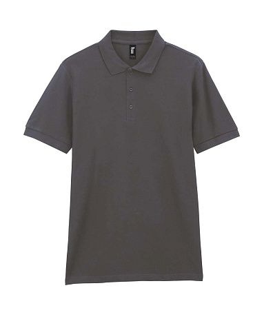 Футболка поло PREMIUM COTTON ADULT DOUBLE PIQUE, ГРАФИТОВЫЙ S