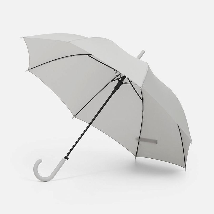Зонт-трость Jolly Brolly, светло-серый