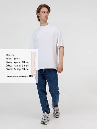 Футболка из бифлекса Morfiss, белая, размер XL/2XL