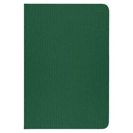 Блокнот Forest Alfa Polo Linen А5, недатированный, в твердой обложке, зеленый